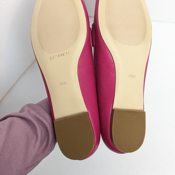 NWOT Talbot's pink leather loafers - Picture 13 of 16